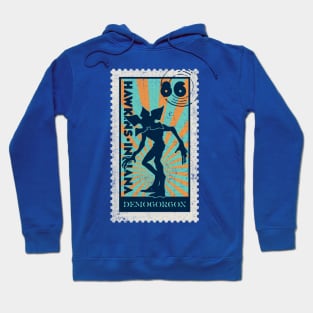 Demogorgon Postal Stamp Hoodie